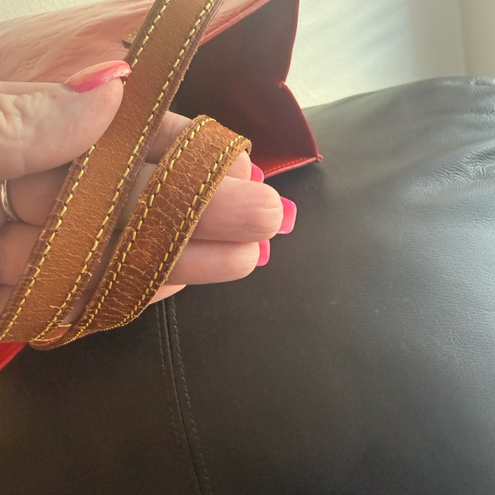 ❤️ Louis Vuitton Red Monogram Vernis Tote Bag | Patent Leather | Made in France - Picture 7 of 9